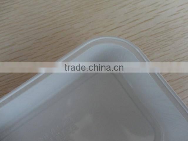 Coated aluminum foil container with lid