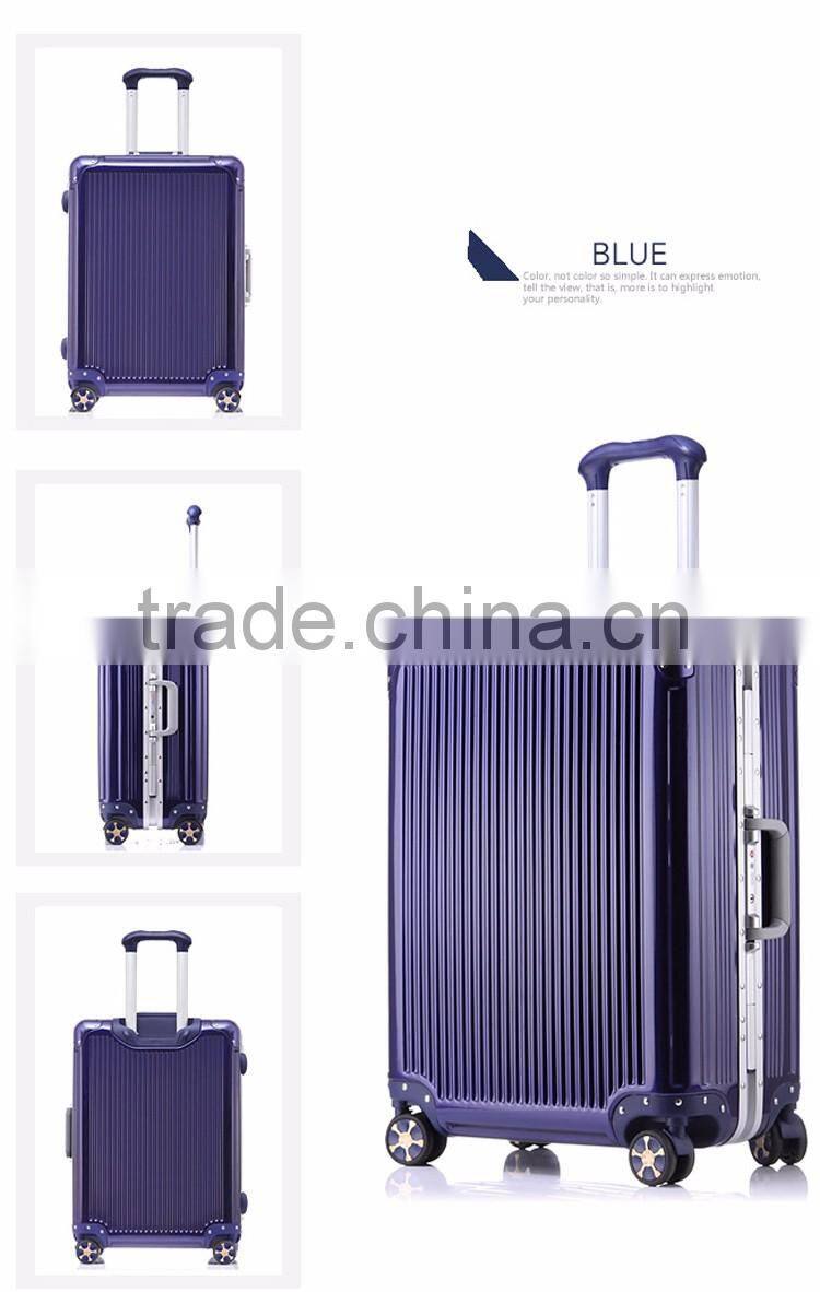 2016 Newest Fashion Smart Bluetooth Lock Aluminium Frame Luggage