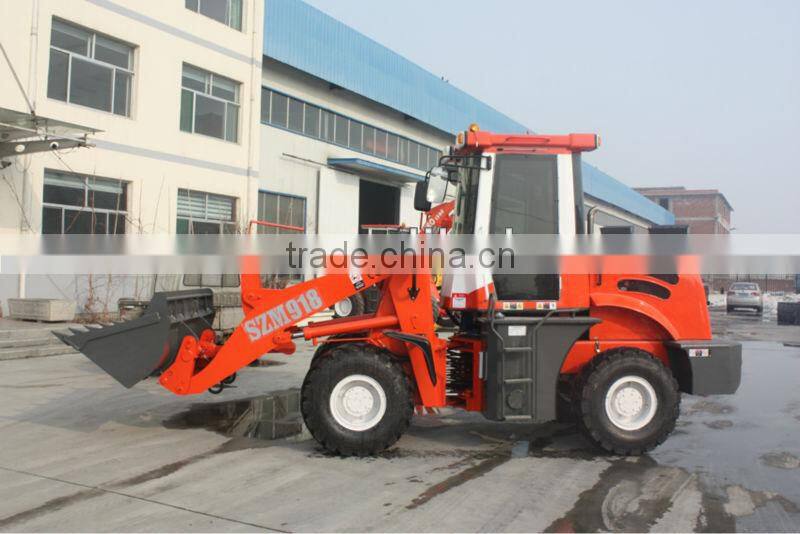 mini front end loader timber loader zl-28 NEOL300 with Cummins engine industrial joystick