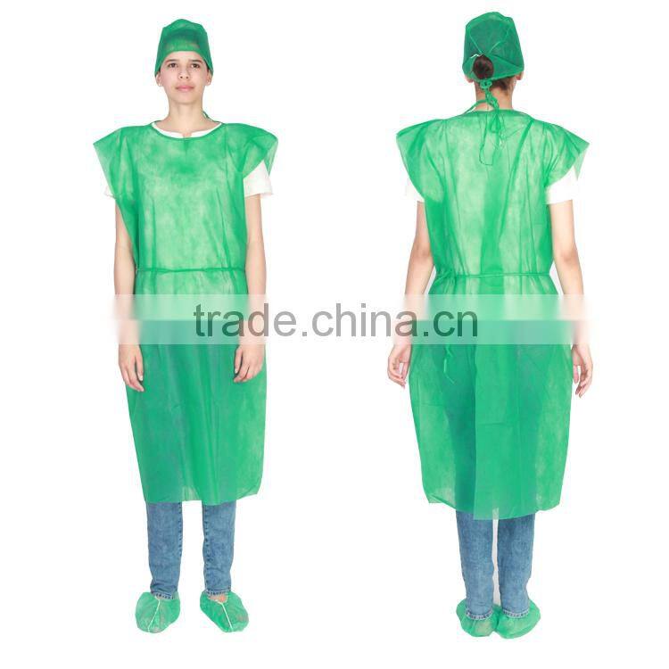 2015 new impervious gowns medical disposable products surgical gown non woven gown