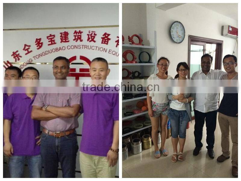 flexible DN125mm concrete pump rubber hose made in China