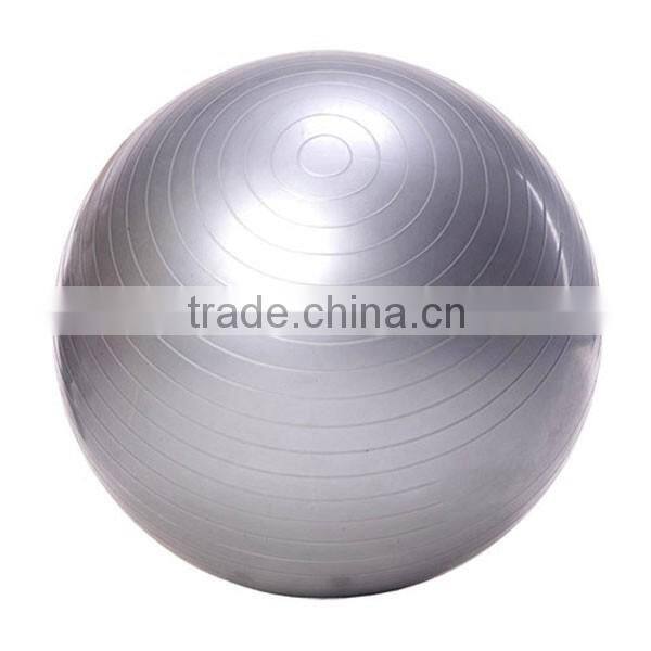 Yoga ball to increase Stability and Exercise abs, back, gluts, hips, arms