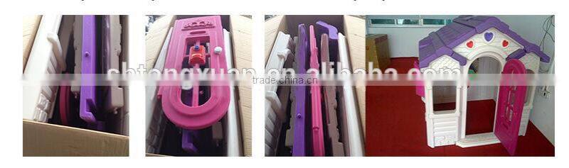 Chocolate Plastic Playhouse Play Cottage