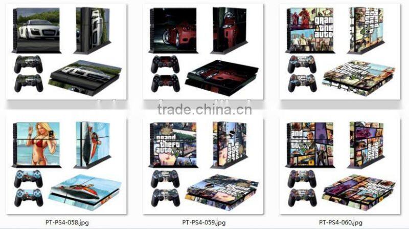 Wholesale Top Quality Vinyl Skin Sticker For PS4 System Playstation 4 Console Decal Girls Sex Picture