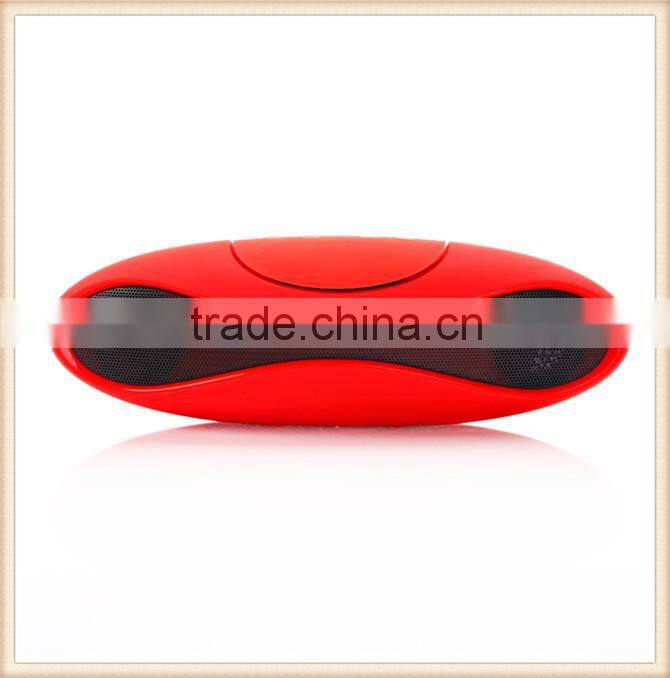 Christmas Gift Home Theater Wireless Radio Bluetooth Rugby Mini FM Radio USB SD Card Reader Woofer Speaker for Mobile Phones