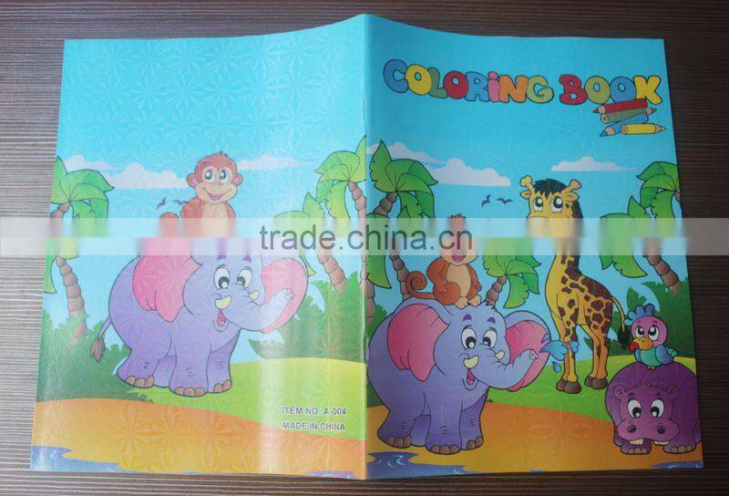 2016 hot sale eco-friendly good quality color child book printing