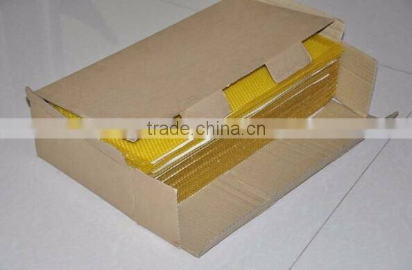 Pure beeswax foundation for apiculture use