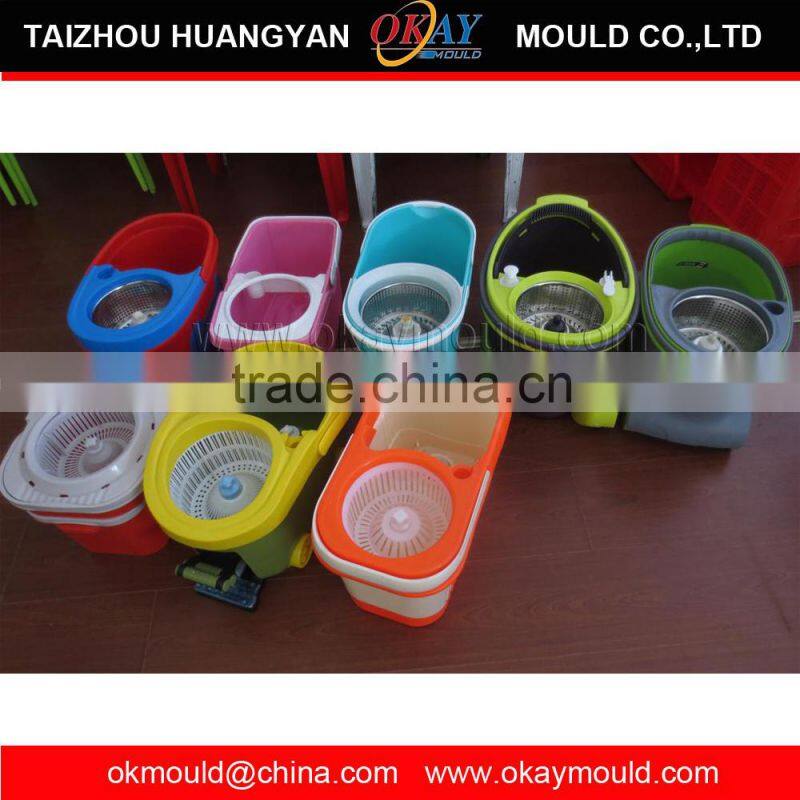 Professional Plastic Mop Bucket mold Maker