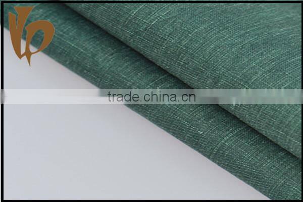 pure linen China wholesale winter mens pants fabric with coated