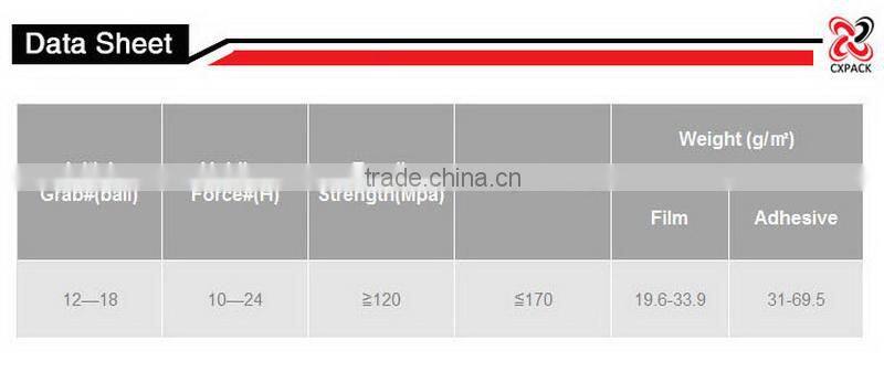 13 years factory high quality branded custom With Printed logo packing tape