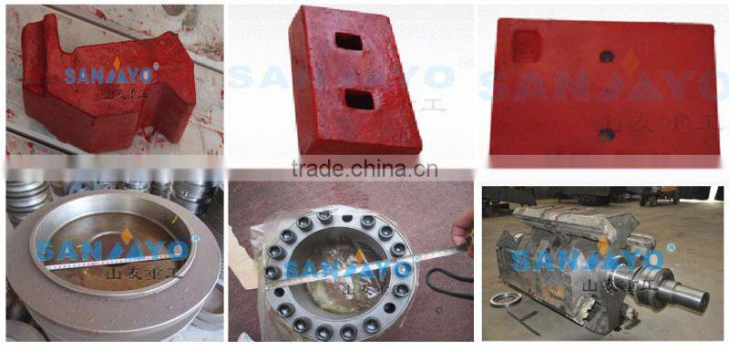 SANYYO coal diabase construction waste impact crusher price CE ISO stone crushing machinery PF1315