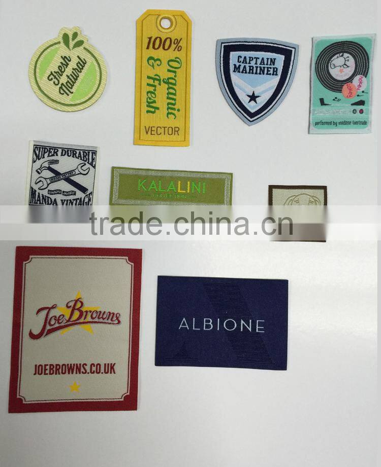 Hot Sale Custom Garment Safty Performance Woven Label for Clothing