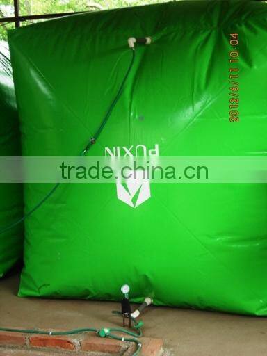10m3, 20m3, 50m3 PVC biogas storage bag