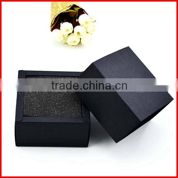 Custom Black Card Paper Gift Box Drawer Packing Wholesale