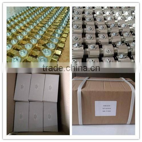 Stainless steel 304 or 316 Half inch PN400 KHB-G1/2 bsp high pressure ball valve 7250psi