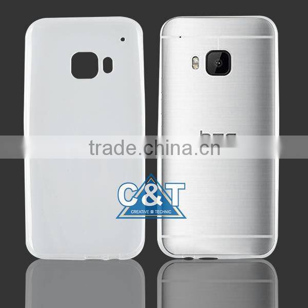C&T 2015 New Cute High Quality TPU Case For HTC M9 Cell Phone Case
