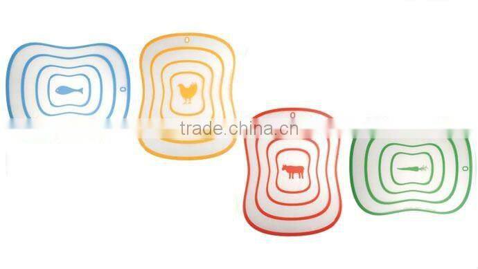 pp chopping block/plastic thin cutting board