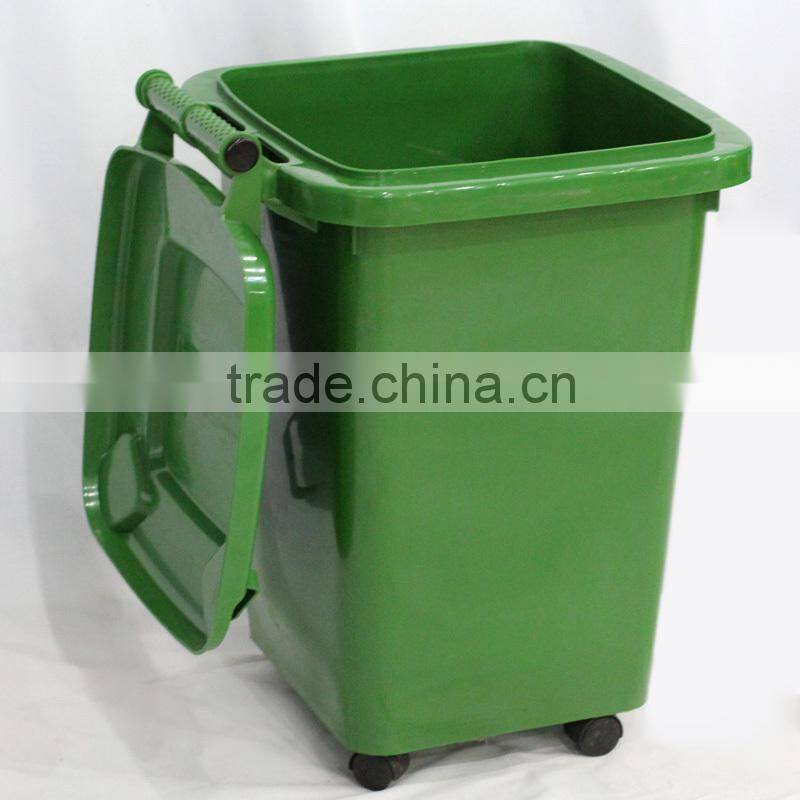 50 Liter Industrial Durable Garbage Bin, Plastic Outdoor Decorative Medical Waste Bin