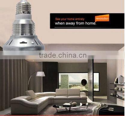 ERAY 720P MINI E27 WIFI AP P2P Hidden Network IP Camera Bulb Light With Micro SD card slot Home Security System for Android IOS