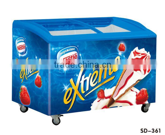 Top Quality ice cream freezer display freezer chest freezer