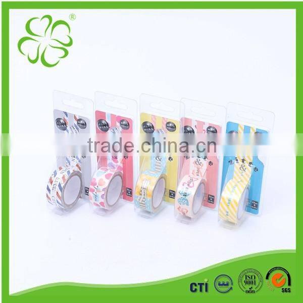 Creative Design Cute Printing Washi Paper Tape for Gift Wrap