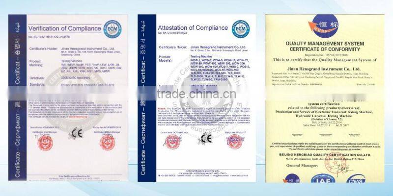 The impact test specimen gap hydraulic broaching machine VU-2Y