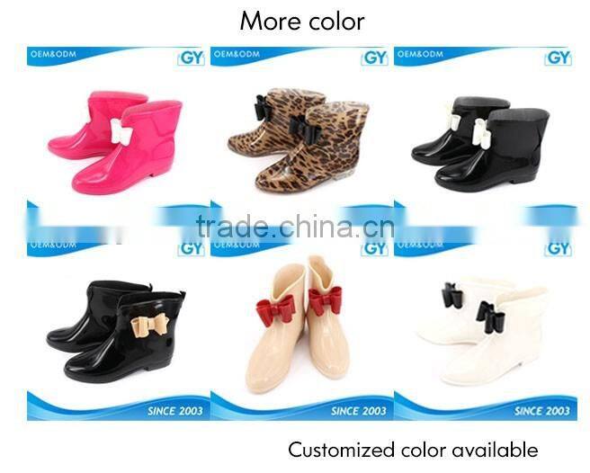 Best price ladies sexy pvc good quality rain boot