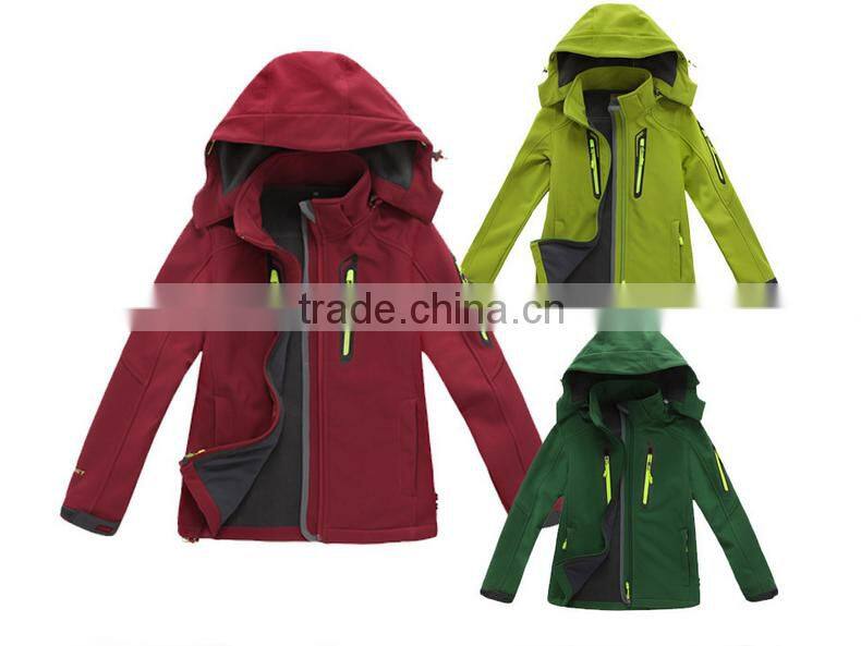 Wholesale New Design Children Polar Fleece Outdoor Jackets