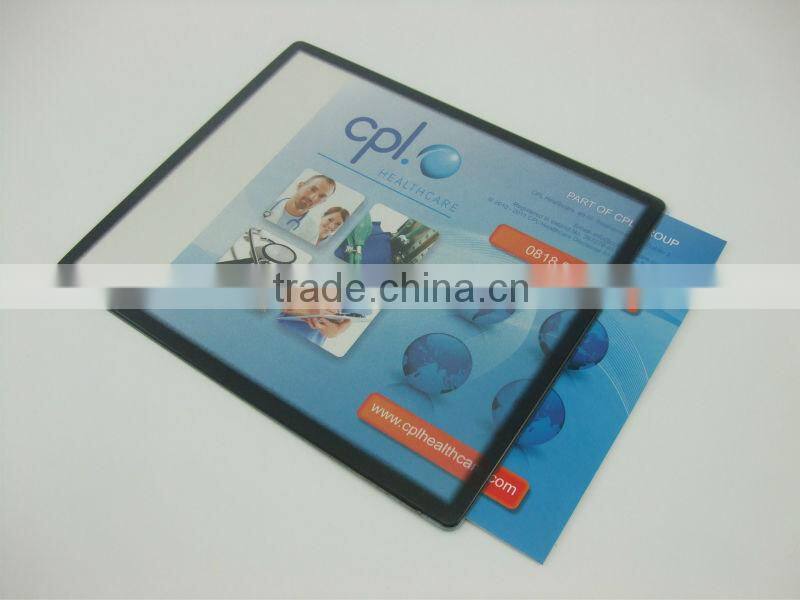 OEM factory - Photo frame mouse pad with photo insert, picture frame mouse pads