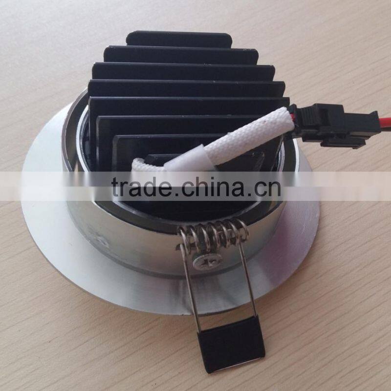 AC85-265V isolated current constant 5w cob led downlight