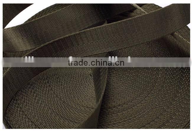 China Factory Direct Sale High Quality Colorful Herringbone Tape, Nylon Webbing Belt