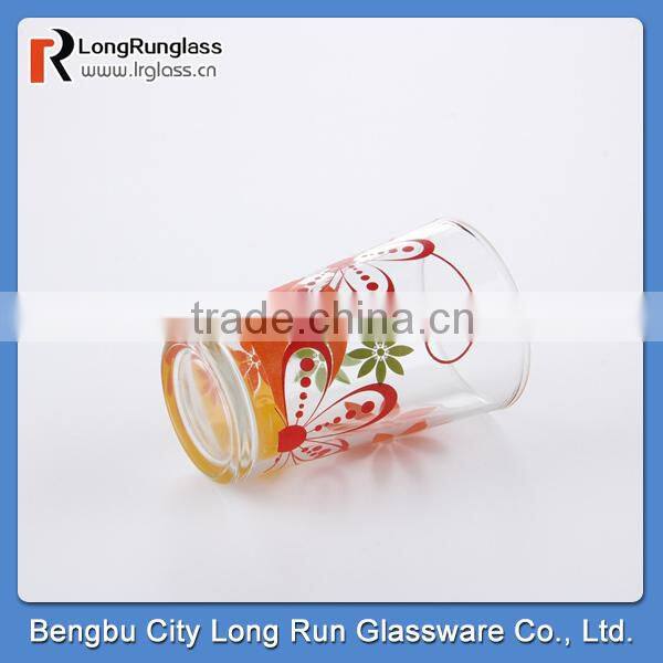 LongRun promotional colorful white wine glass cup