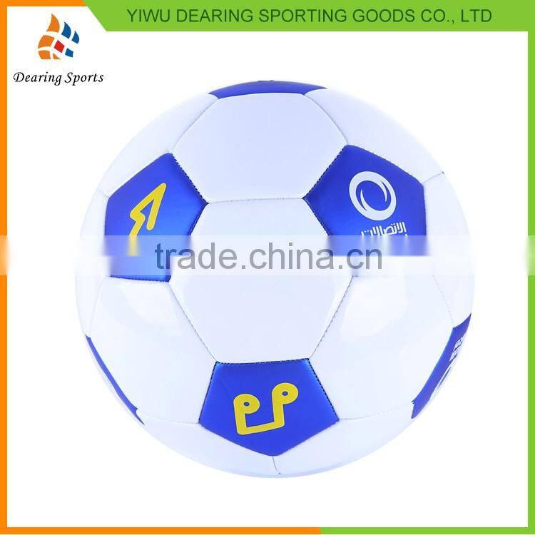 New products custom design outdoor games soccer balls 2016