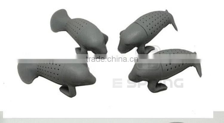 Convenience Silicone Manatea Tea Infuser Strainers Infuser Mana Leaf Filter Manatee Diffuser