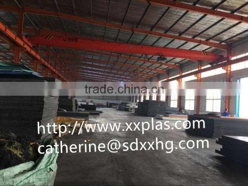 high wear-resisting HDPE plastic sheet/strips, Anti- UV and durable HDPE sheet for outdoor contruction,PE500 strips