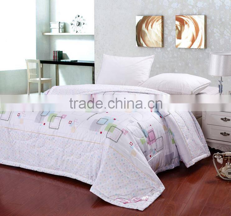 2015 china manufacturer embroidery bedding set disposable plain cotton bed sheets quilt for twin bed wholesale