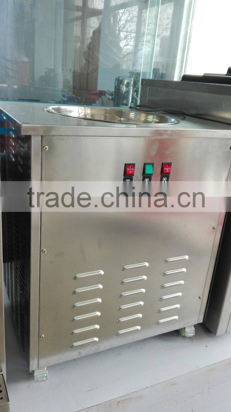 single pan ice fryer/ice fryer