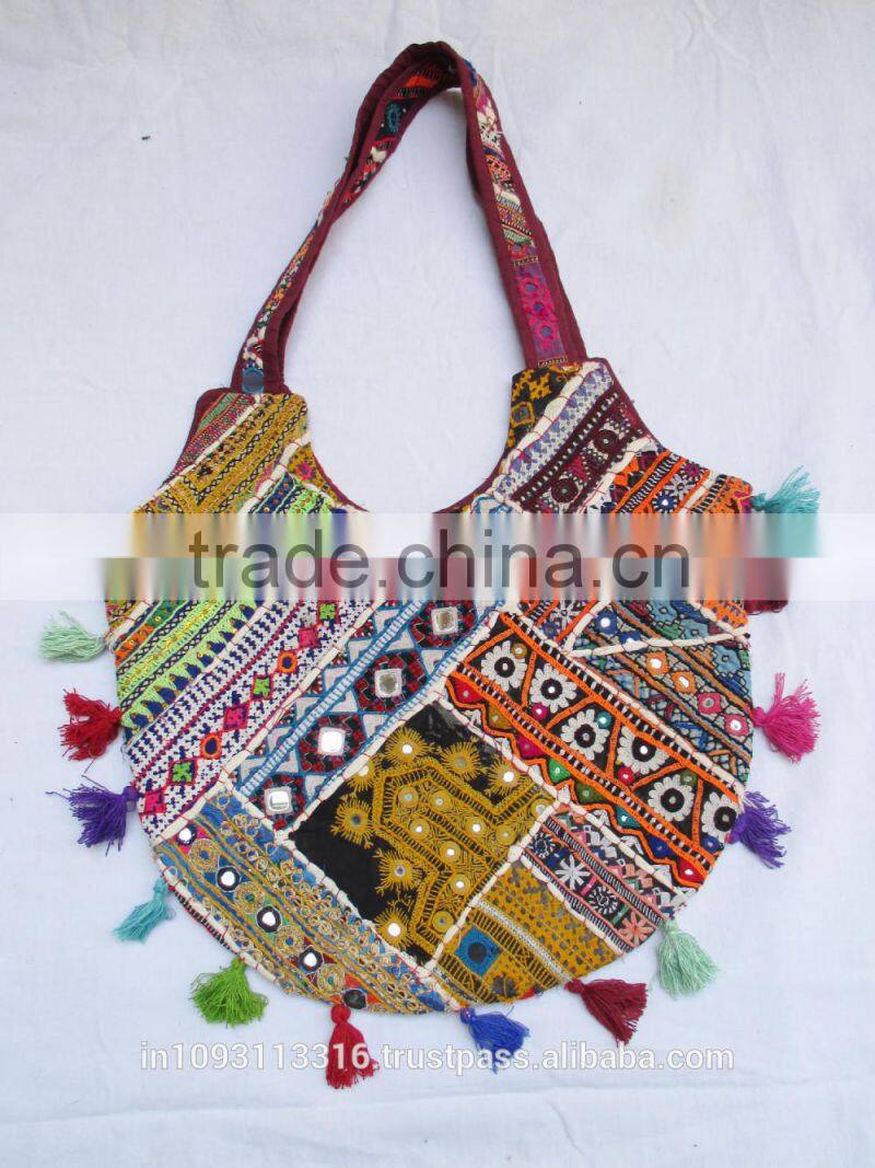 VINTAGE BANJARA ETHNIC HANDMADE BANJARA TRIBAL SHOULDER BAGS