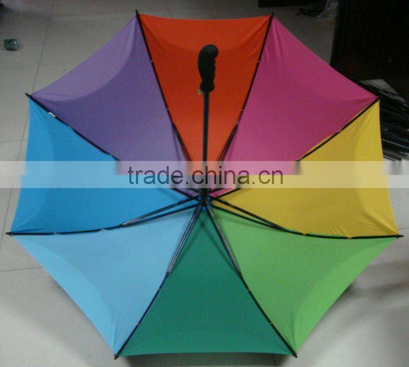 beautiful rainbow unique new double layers umbrella designs