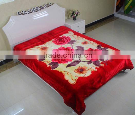 wholesale new design stocklot 100% polyester blanket
