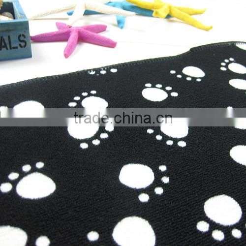 footprint pet pad animal mat for dog cat
