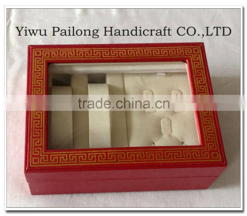 Custom Made Fashion Luxury Designer Packaging Transparent PVC Watch Boxes Cases