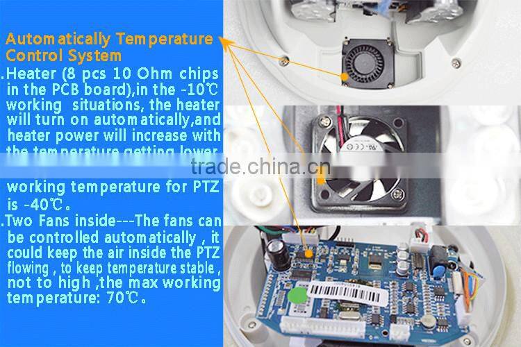 2MP HD 300m Night Vision Network External IR Laser PTZ Camera