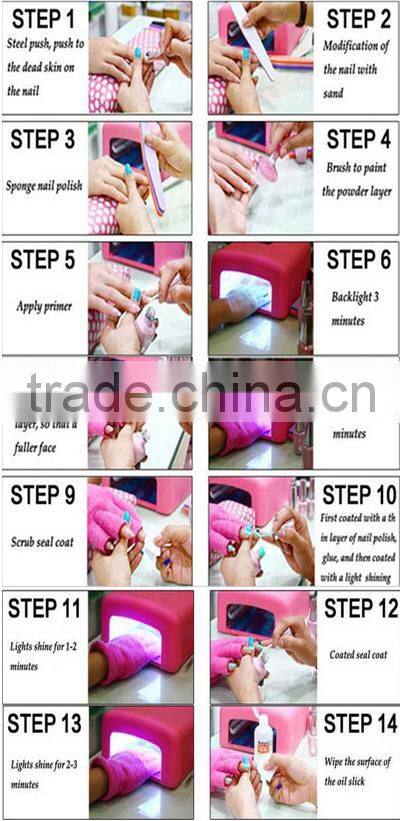 portable 36w lamp for nail uv dryer