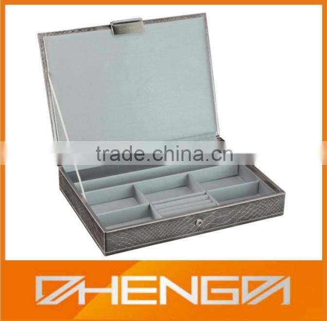 Guangzhou Zhengda Packing Factory Customized Wood Jewelry Box Wooden Jewellery Boxes Jewel Packing Box (ZDS-N001)