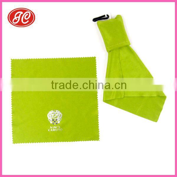 Classic Hot Stamp Printed Microfiber Key Chain For Eyeglasses/Mobile