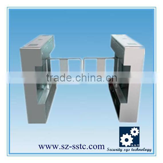 Access control manual swing barrier gate/Double swing turnstile barrier gate
