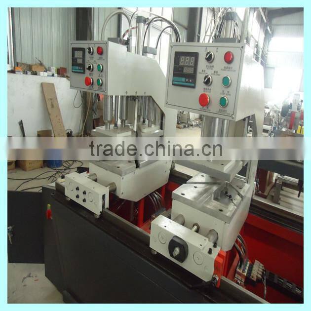Two years warranty CE certificate UPVC window DOUBLE work heads welding machine