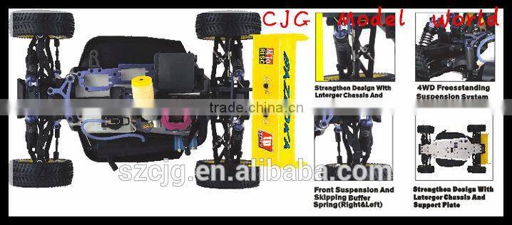 2014 HiSpeed Bazooka 1/8 SCALE Nitro Buggy