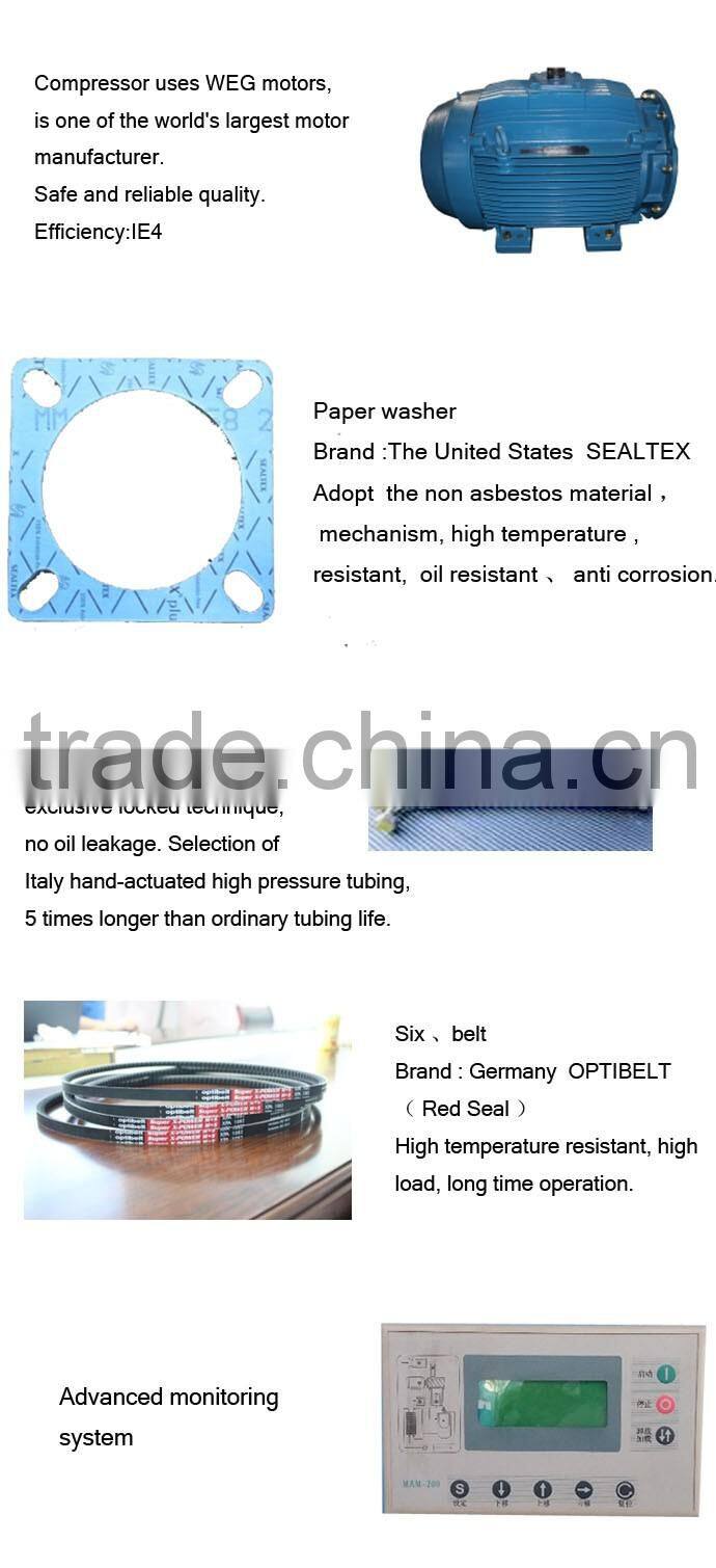 top 10 380V Industrial GA Series Screw air compressor without tank